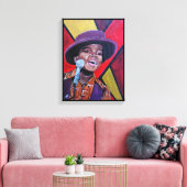 Het wonderkind schilderij van Alfred Fox Canvas Afdruk (Insitu (Woonkamer))