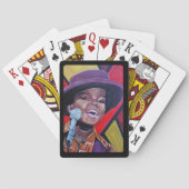 Het wonderkind schilderij van Alfred Fox Pokerkaarten (Achterkant)