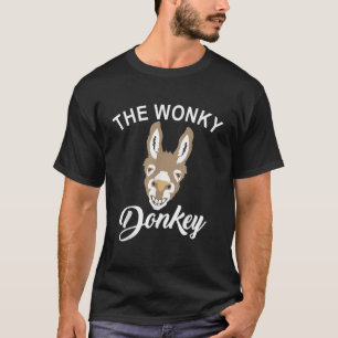 Het Wonky Donkey Funny Donkey Lover Boerderij Dier T-shirt