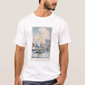 Het Woolworth-gebouw van de veerboot van Rachael T-shirt (Voorkant)