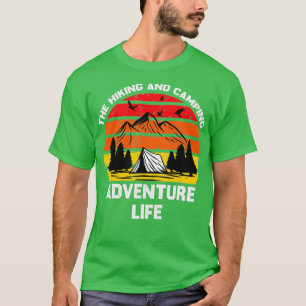Het woon van het hakken en van de Camping Adventur T-shirt
