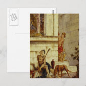 Het Woonrijke rijk en het Arme Lazarus Briefkaart (Voorkant / Achterkant)