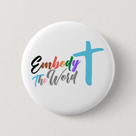 Het woord (ELCA Churchwide Assembly) belichamen Ronde Button 5,7 Cm