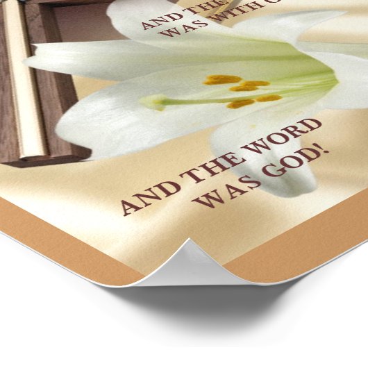 HET WOORD...GOD! Poster (Hoek)