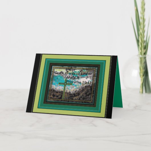 Het WOORD in Scriptured- WENSKAARTEN Kaart (Voorkant)