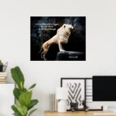 Het woord is de weg door Poster (Thuiskantoor)