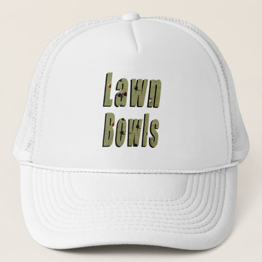 Het woord is gekweekte Bowls, Trucker Pet (Voorkant)