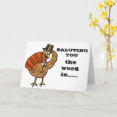 HET WOORD IS U **STUFF EEN  MEESTURKIJE** KAART (Gele Bloem)