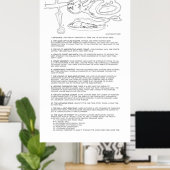 Het Woord Mines Poster (Thuiskantoor)