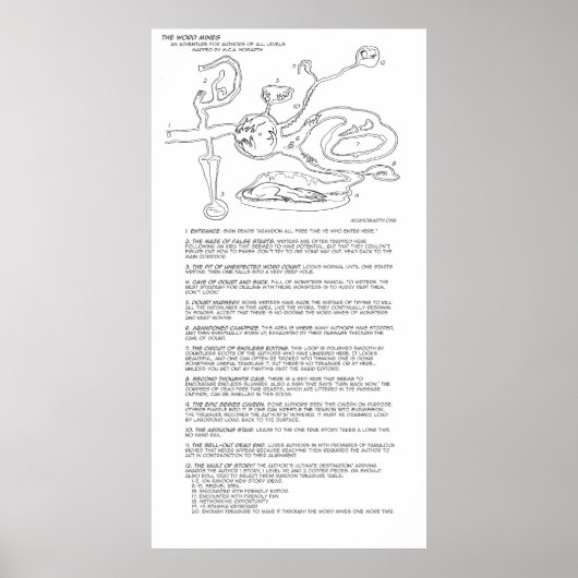 Het Woord Mines Poster (Voorkant)