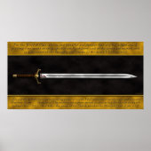 Het woord poster (Voorkant)