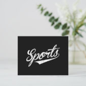 Het woord sport Een grappig ironisch ontwerp dat S (Staand voorkant)