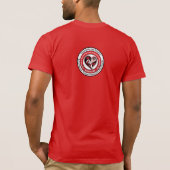 HET WOORD T-SHIRT ROOD (Achterkant)