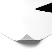 Het woord Taekwondo in het Koreaans schrijven Poster (Hoek)