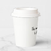 Het woord van God is voldoende Papieren Bekers (Rechts)