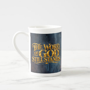 Het woord van God staat nog steeds Porselein Kop