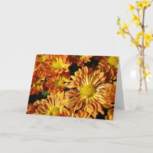 Het woord van Mum Kaart (Gele Bloem)