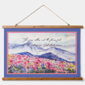 Het woord van onze God staat Hangend Wandkleed (Voorkant)