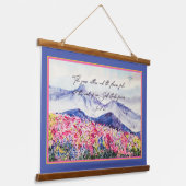 Het woord van onze God staat Hangend Wandkleed (Gebogen)