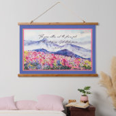 Het woord van onze God staat Hangend Wandkleed (Slaapkamer)