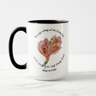 Het Woord van onze God Staat Onsterfelijk bloem ku Mok