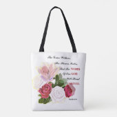 Het Woord van onze God zal Tas staan (Achterkant)