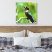 Het woord wordt gedempt! canvas afdruk (Insitu (Slaapkamer))
