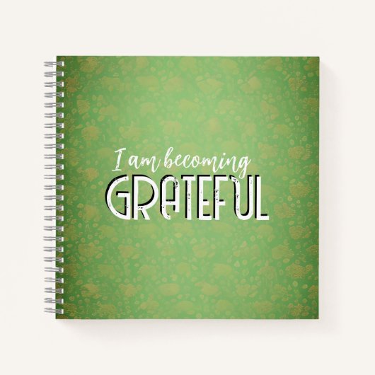 Het worden Grateful Gratitude Journal Notitieboek (Voorkant)