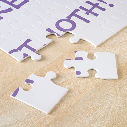 "Het worden grootouders!" Puzzel (Zijkant)