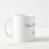 Het wordt behandeld koffiemok (Links)