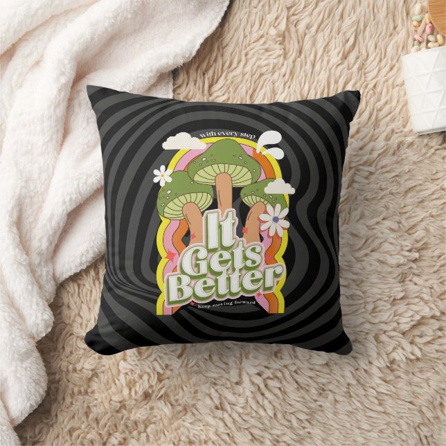 Het wordt beter | Goede Vibes & Groovy Voelt Aange Kussen (Deken)