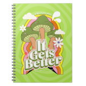 Het wordt beter | Goede Vibes & Groovy Voelt Aange Notitieboek (Voorkant)