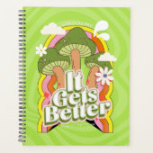 Het wordt beter | Goede Vibes & Groovy Voelt Aange Planner (Voorkant)