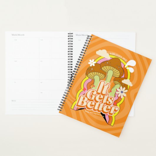 Het wordt beter | Goede Vibes & Groovy Voelt Aange Planner (Display)