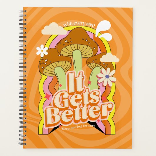 Het wordt beter | Goede Vibes & Groovy Voelt Aange Planner (Voorkant)