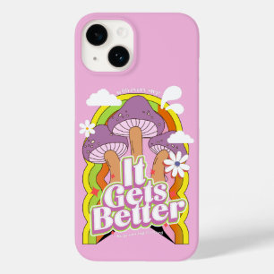 Het wordt beter   Goede Vibes & Groovy Voelt Retro Case-Mate iPhone 14 Hoesje