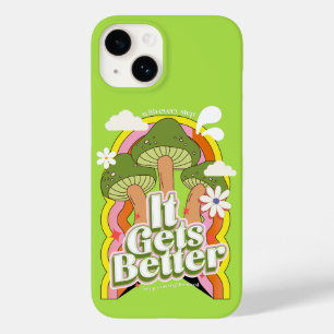 Het wordt beter   Goede Vibes & Groovy Voelt Retro Case-Mate iPhone 14 Hoesje