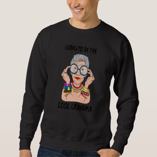 Het wordt de kindergeboorte Gra van oma oma Granny Trui (Voorkant)