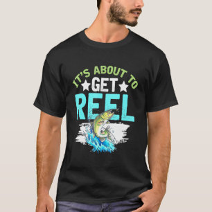 Het wordt echt visserij Forel Fly Fishing T-shirt