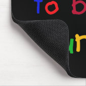 Het wordt een Auntie Primaire Kleuren Muismat (Hoek)