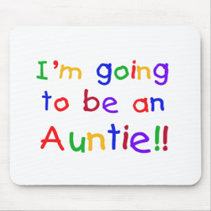 Het wordt een Auntie Primaire Kleuren Muismat