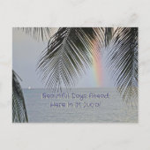 "HET WORDT EEN GEWELDIGE DAG IN ST. LUCIA" BRIEFKAART (Voorkant)