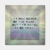 Het wordt een goed Inspirerend citaat. Magneet (Voorkant)