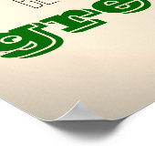 Het wordt een groot Poster voor onderwijsgevenden (Hoek)