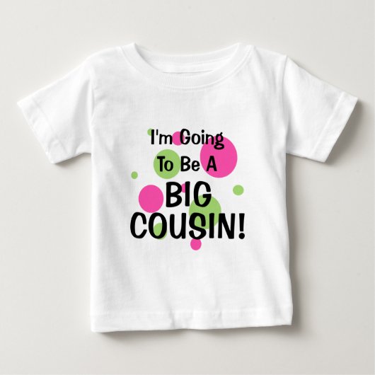 Het wordt een grote neef! Roze (Voorkant)