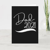 Het wordt een pap 2021 cadeau voor vader Baby. Kaart (Voorkant)