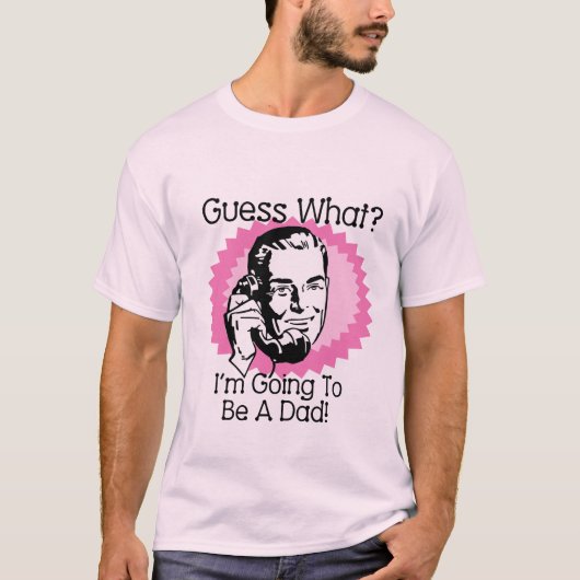 Het wordt een pap roze t-shirt (Voorkant)