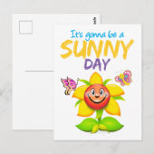 Het wordt een zonnige dag briefkaart (Voorkant / Achterkant)