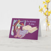 Het wordt geschreven de Kaart van de Verjaardag (Gele Bloem)