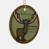 Het wordt kerstfeest in de familie Jackson Hole Keramisch Ornament (Rechts)